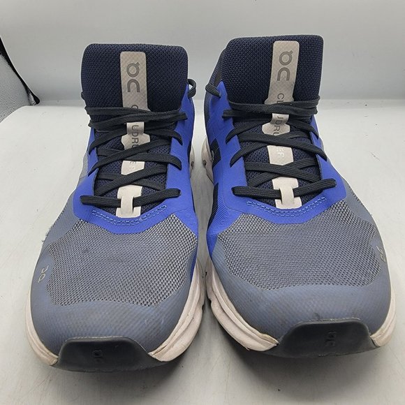 On Running Cloudrunner Mens 10 Running Shoes Metal Midnight Blue Athletic main image 7